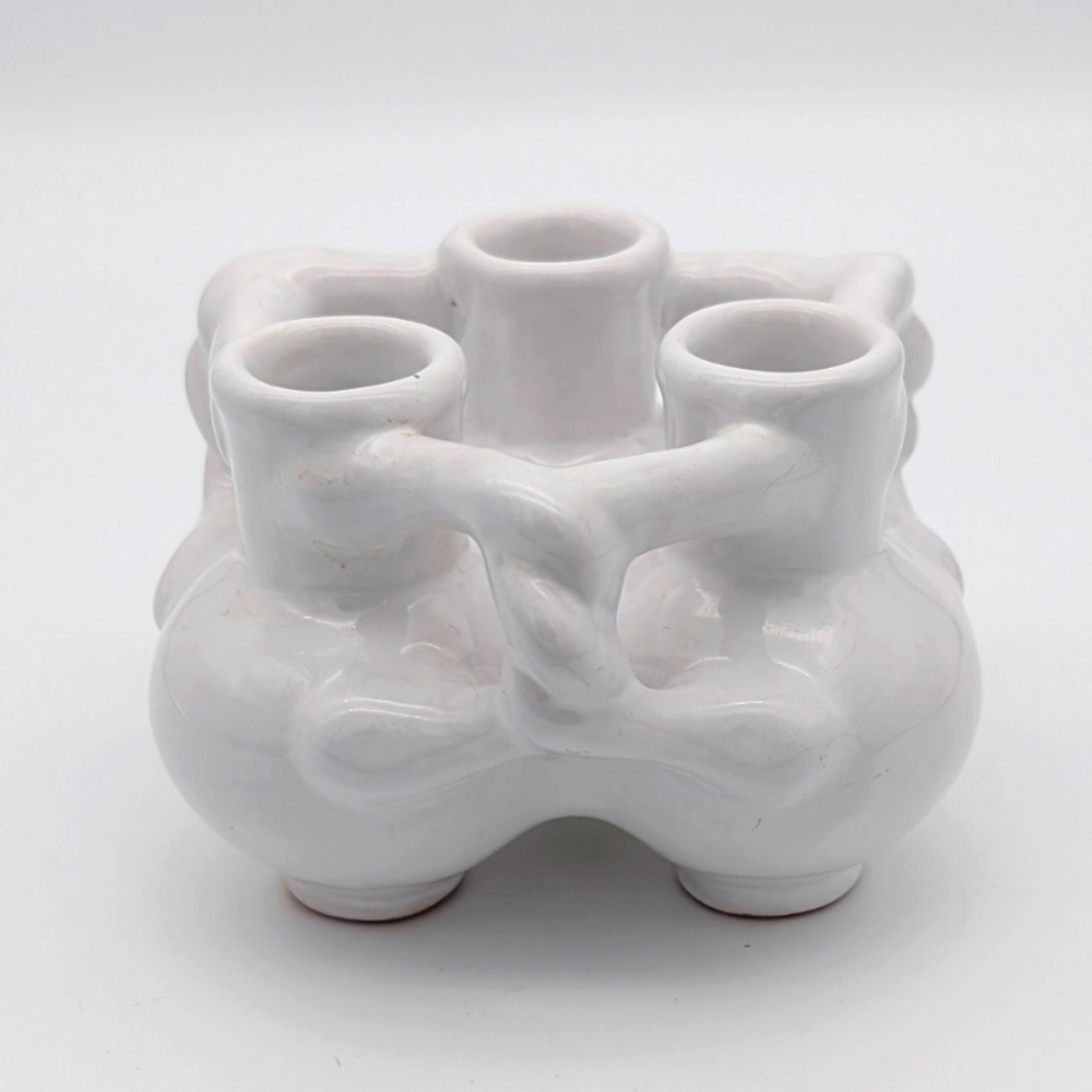 Vintage (1991) Metropolitan Museum of Art (MMA) Unity Ceramic Bud Vase
